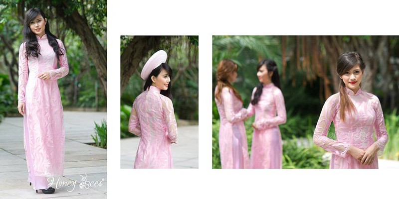 Cho thuê đồng phục áo dài bưng quả cho dâu phụ, rễ phụ - 4